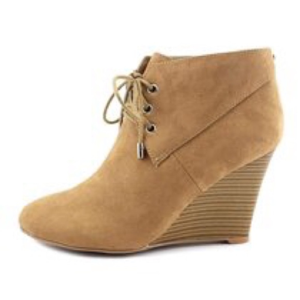THALIA SODI Noa Almond Toe Ankle Platform Booties 8.5